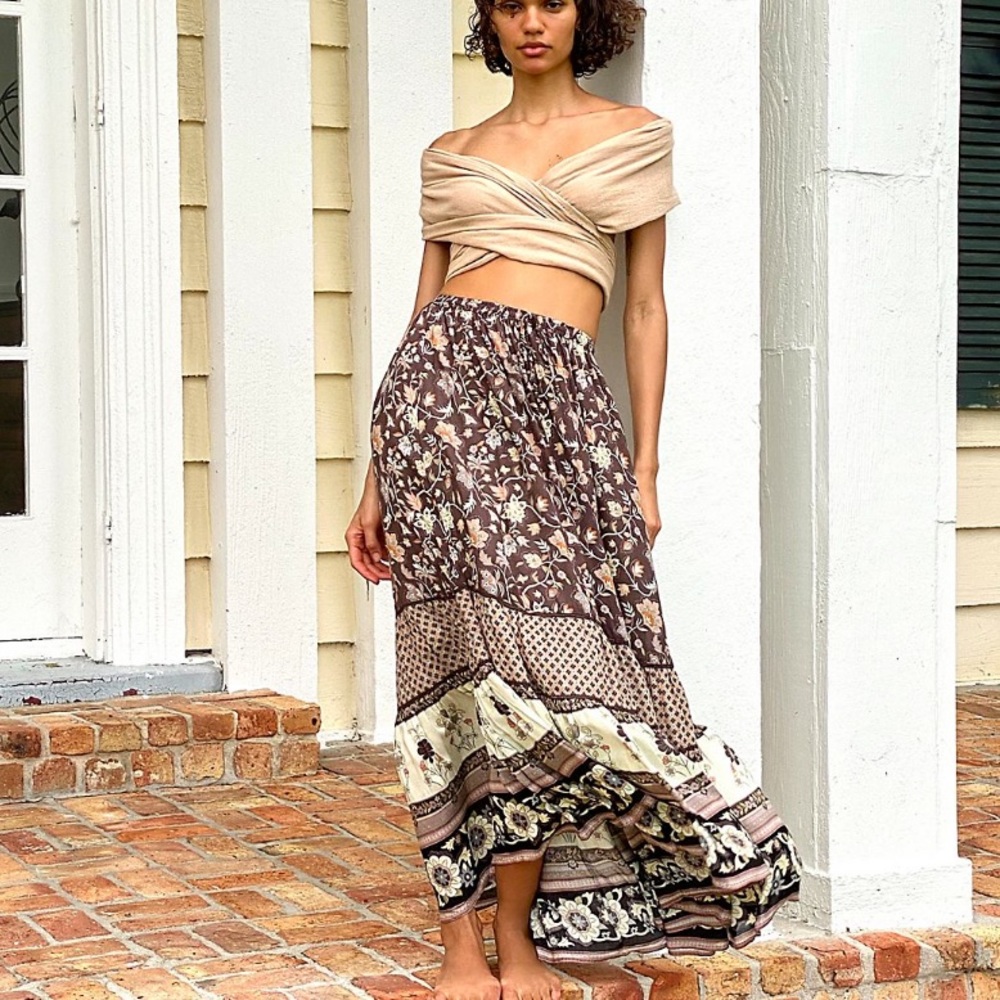 *SOLD*Spell Portobello Maxi Skirt